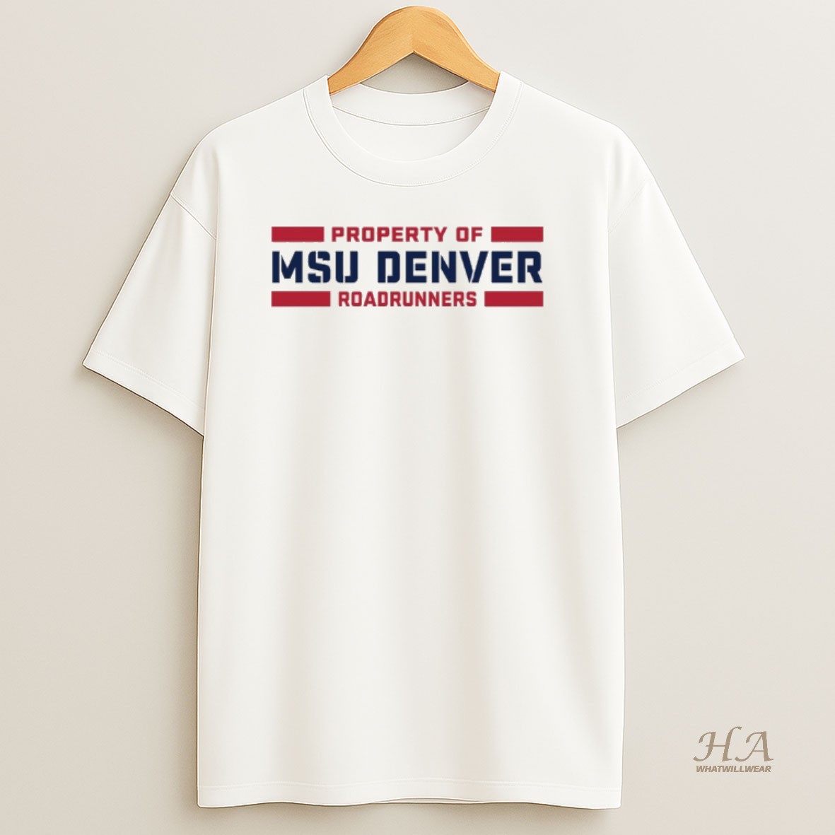 Official Property Of Msu Denver Roadrunner T Shirt