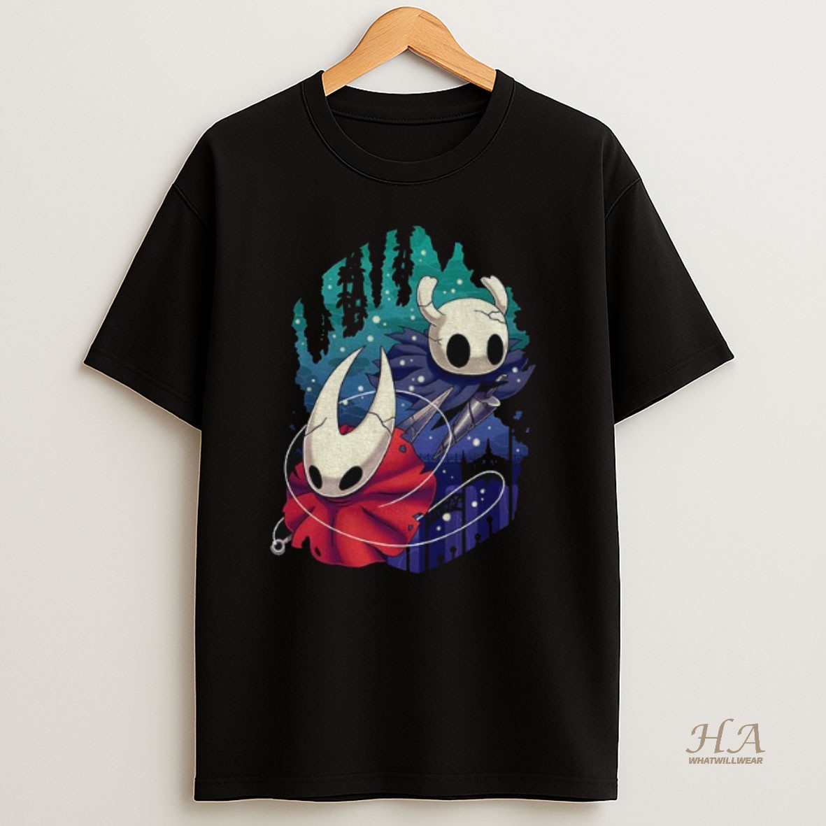 Official Protector And Knight Silksong Hollow Knight Shirt