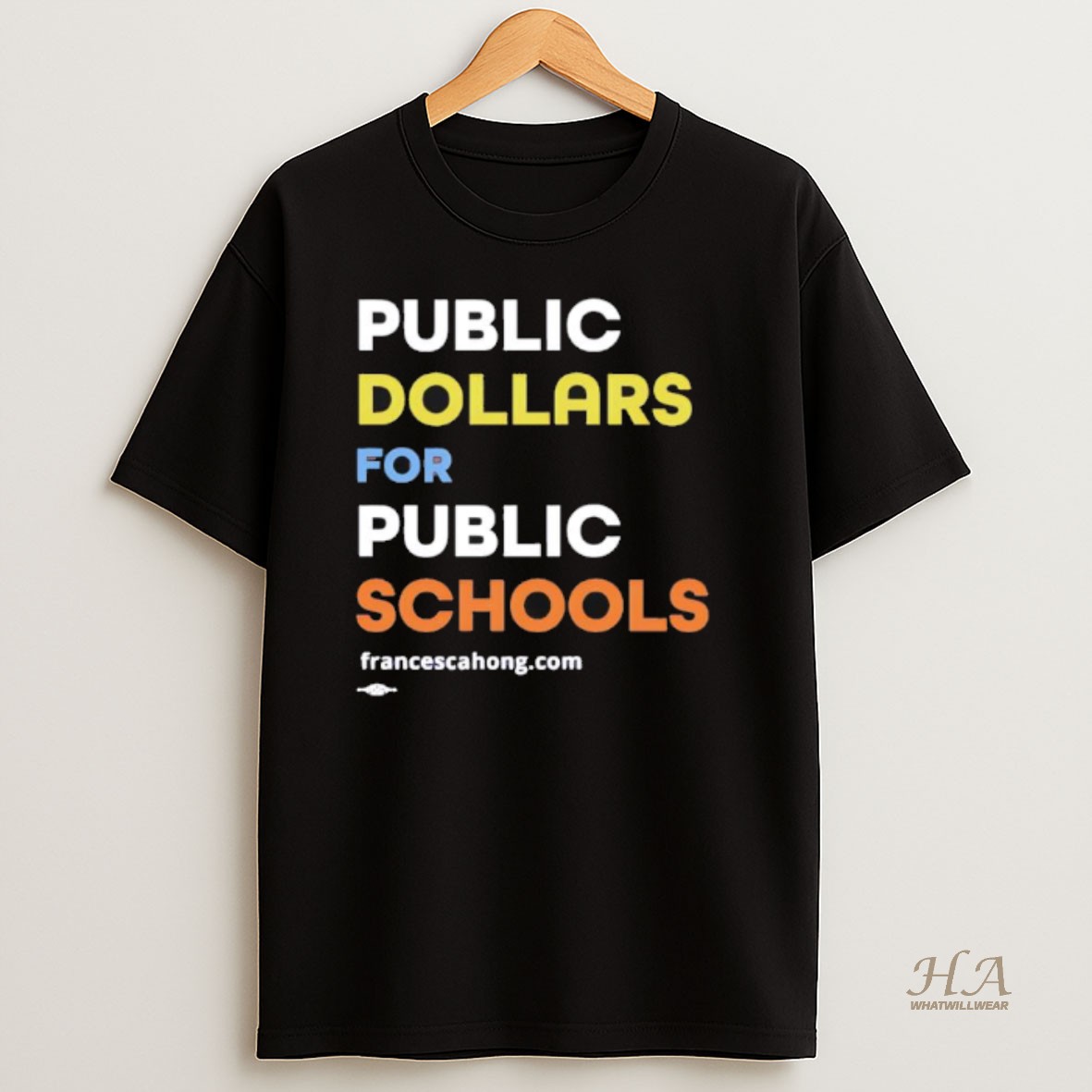 Official Public Dollars For Public Schools Vintage T Shirt