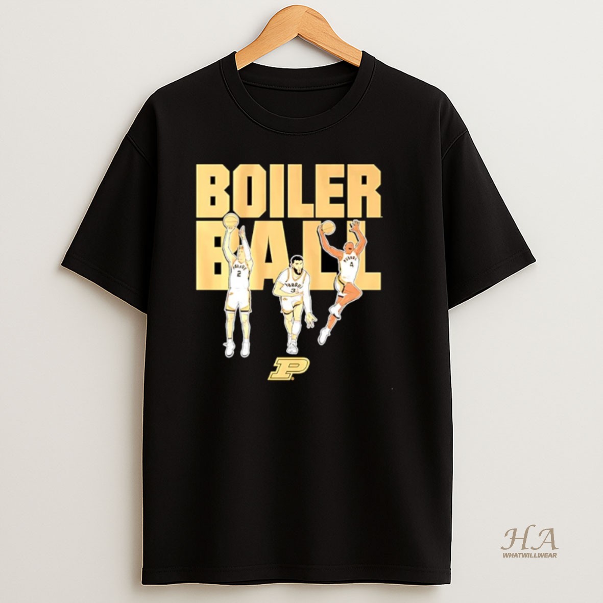 Official Purdue Boilermakers Braden Smith Fletcher Loyer And Trey Kaufman Renn Boiler Ball Christmas T Shirt