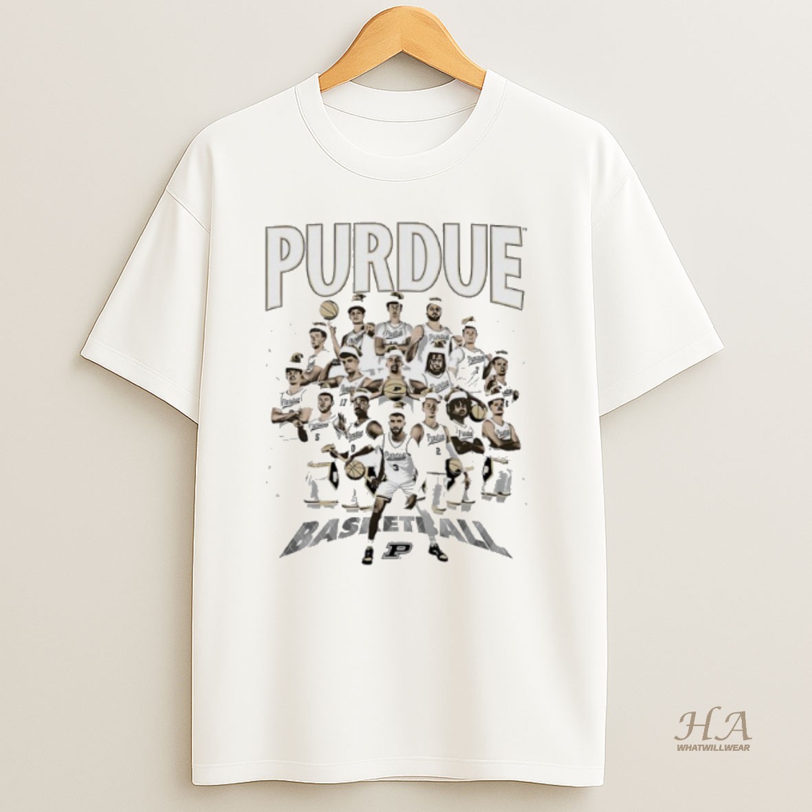 Official Purdue Boilermakers Mens Basketball Holiday Christmas Team Shirt
