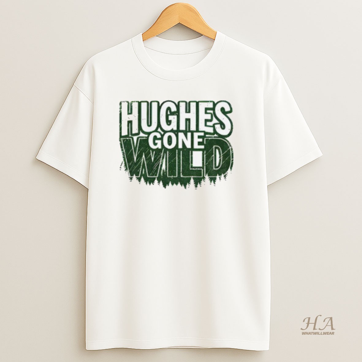 Official Quinnesota Quinn Hughes Hughes Gone Wild Minnesota T Shirt