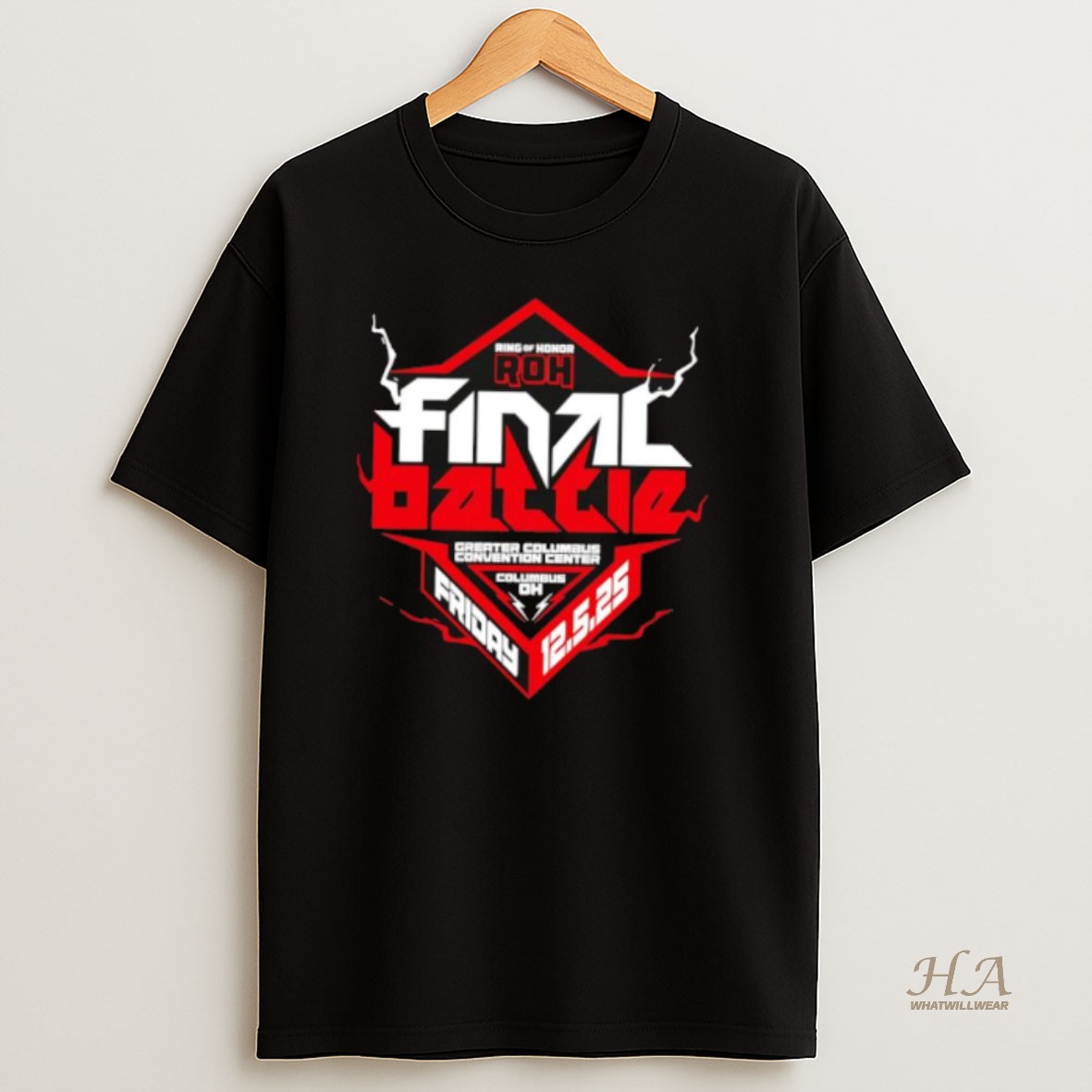 Official Roh Final Battle 2025 Event T Shirt