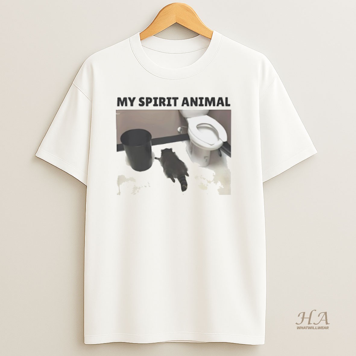 Official Raccoon Trashed Panda My Spirit Animal Shirt