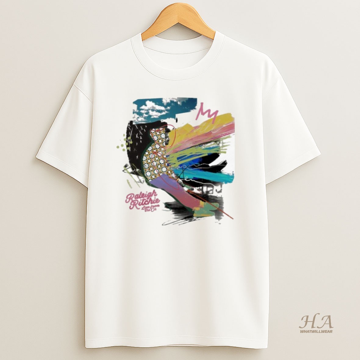 Official Raleigh Ritchie Live From The O2 Montage Shirt