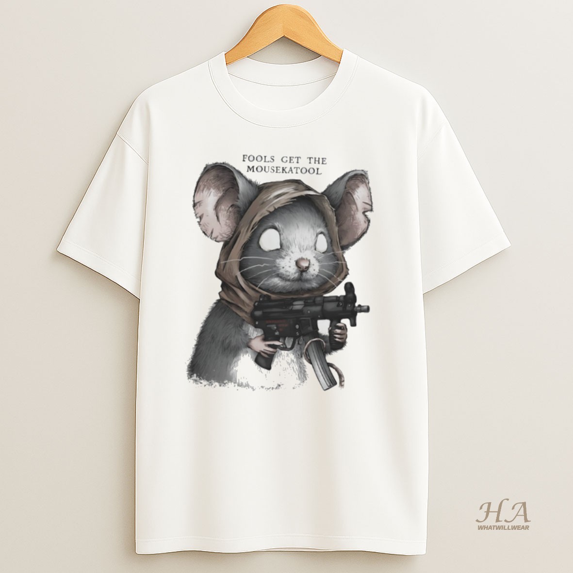 Official Rat Gun Fools Get The Mousekatool T Shirt