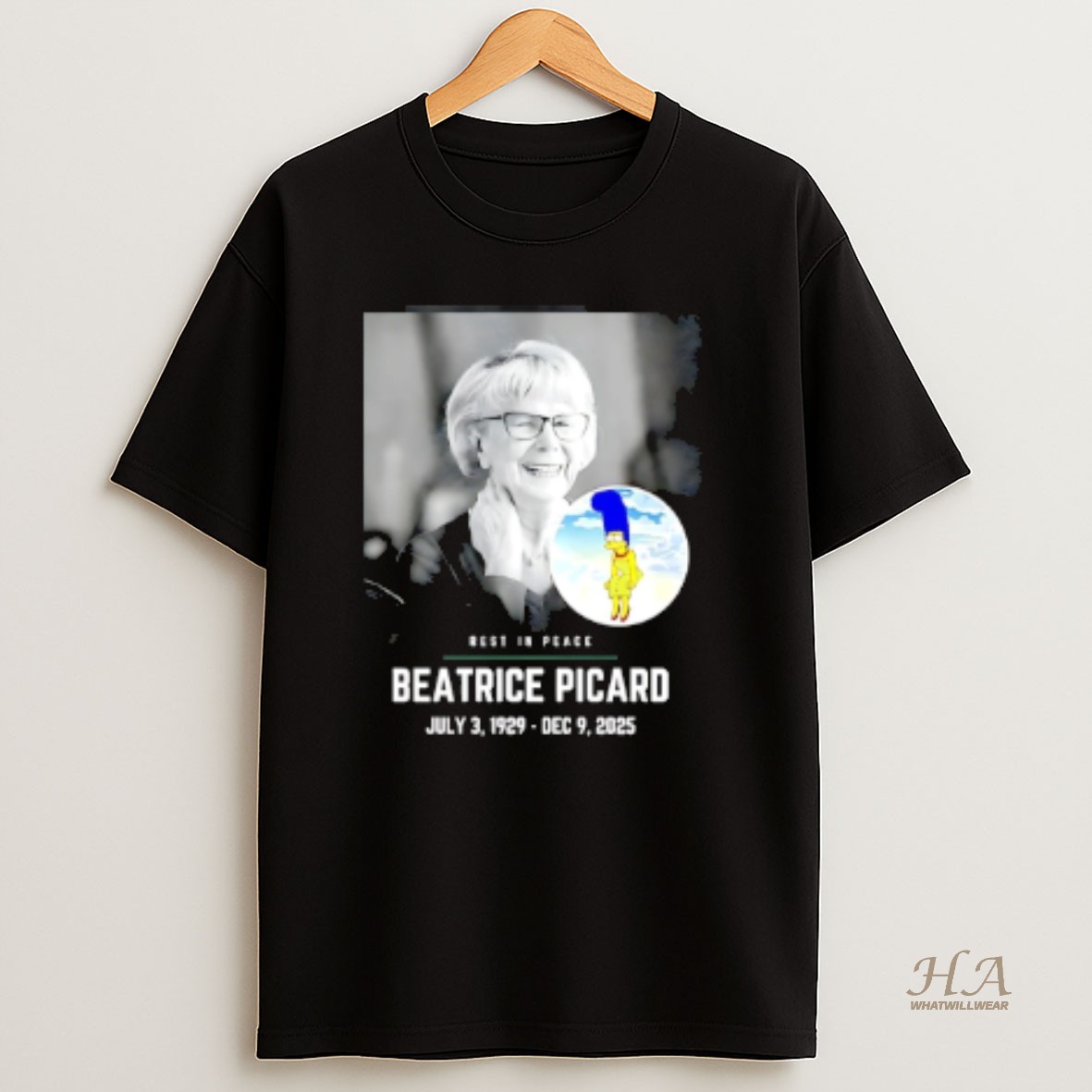 Official Rest In Peace Beatrice Picard 1929 2025 T Shirt