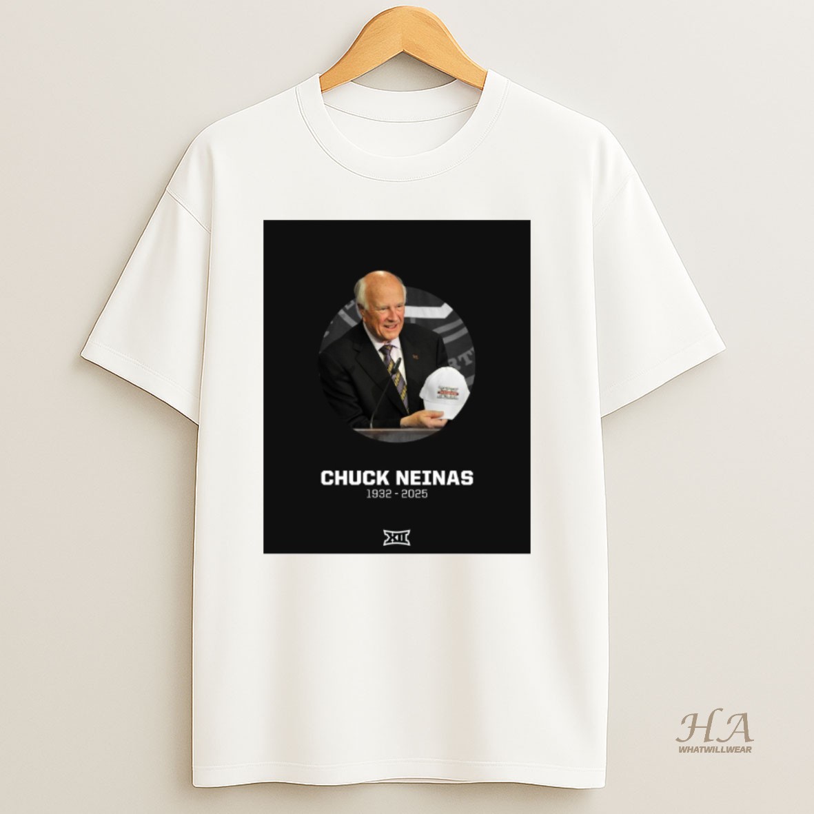 Official Rest In Peace Former Interim Big 12 Commissioner Chuck Neinas 1932 2025 T Shirt