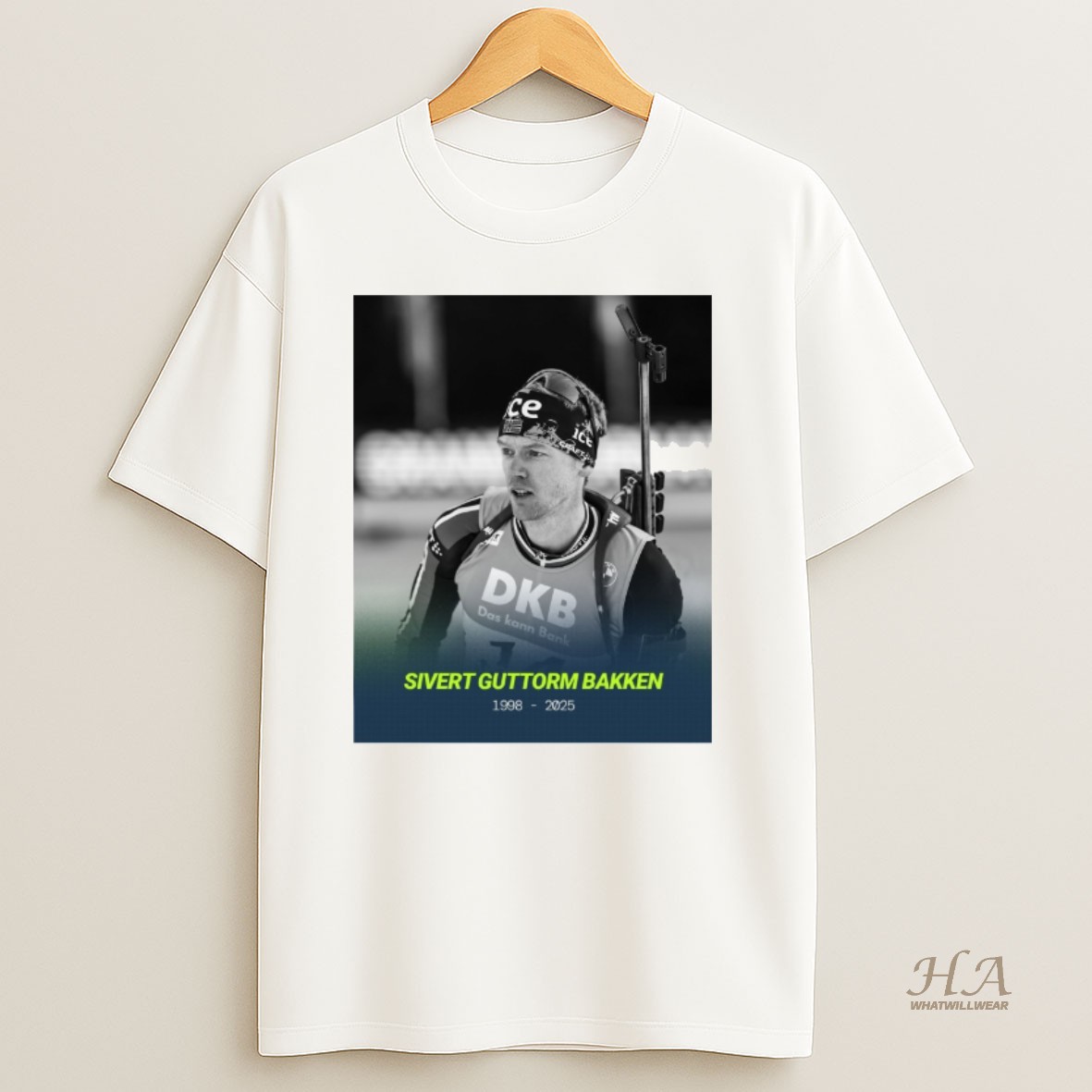 Official Rest In Peace Sivert Guttorm Bakken 1998 2025 International Biathlon Union T Shirt