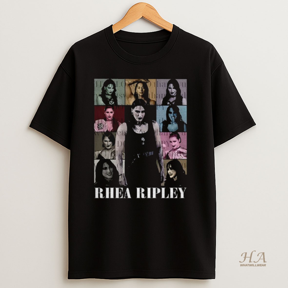 Official Rhea Ripley Wrestlemania Eras Tour Graphic Shirt