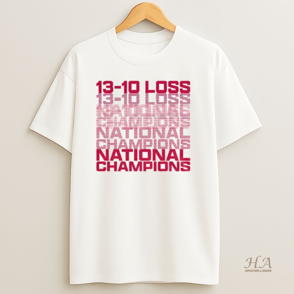 Official Right The Chip Ohio State Buckeye 13 10 Loss National Champions T Shirt