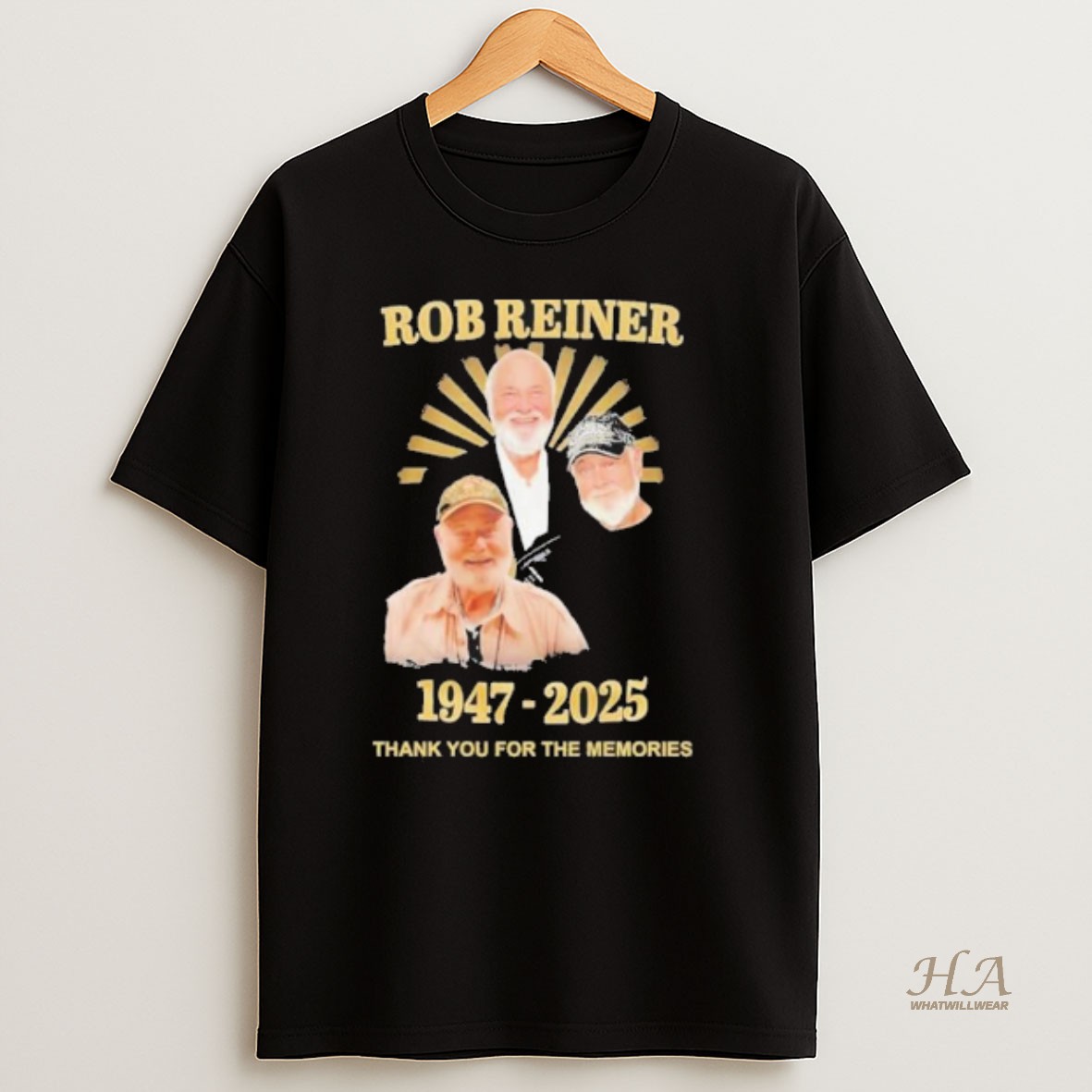 Official Rob Reiner 1947 2025 Thank You For The Memories T Shirt