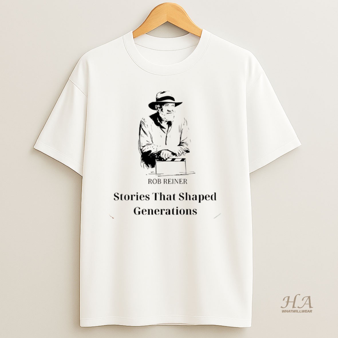Official Rob Reiner Stories That Shaped Generations Christmas T Shirt