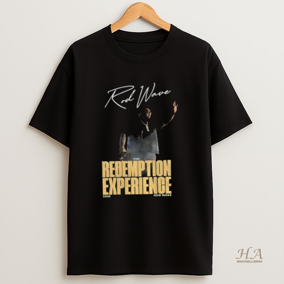 Official Rod Wave The Redemption Experience Tour 2025 Signature T Shirt