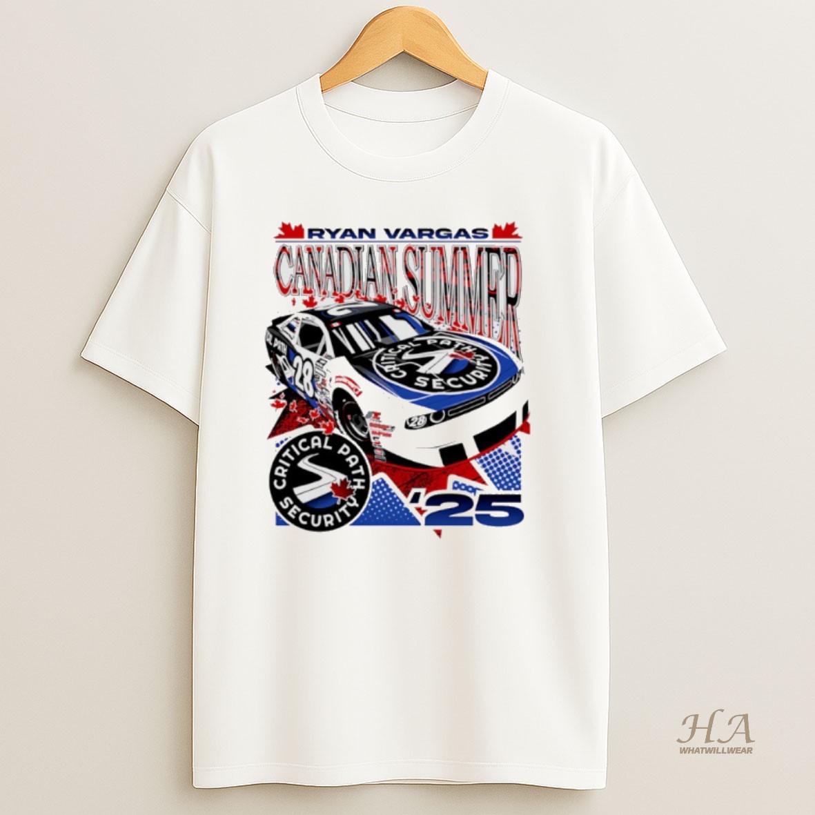 Official Ryan Vargas Canada Summer Critical Path Security 2025 Shirt