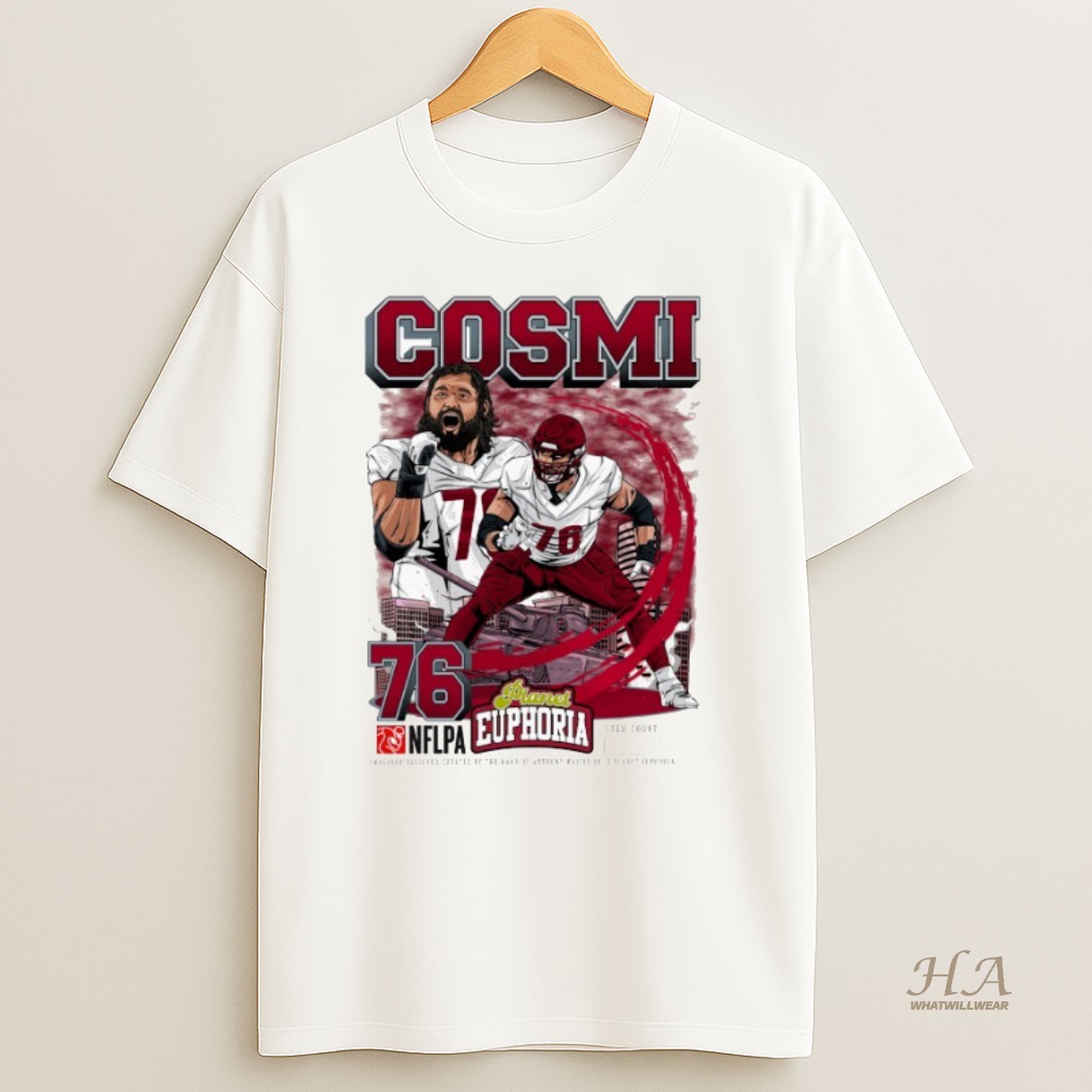 Official Sam Cosmi Planet Euphoria T Shirt