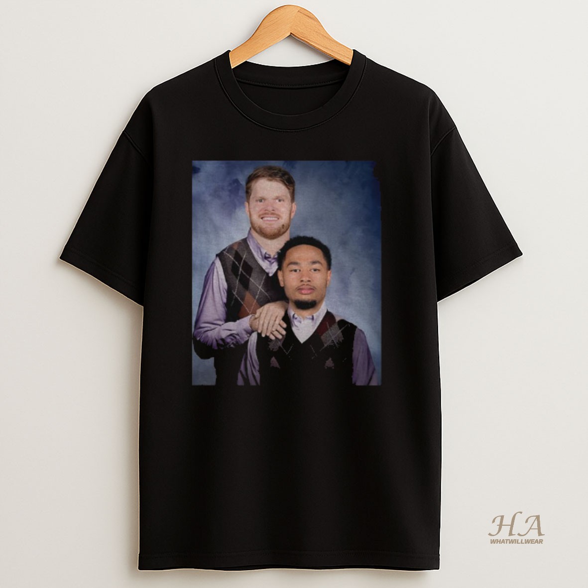 Official Sam Darnold Vs Jaxon Smith Njigba Seattle Seahawks Football Step Brothers Vintage T Shirt