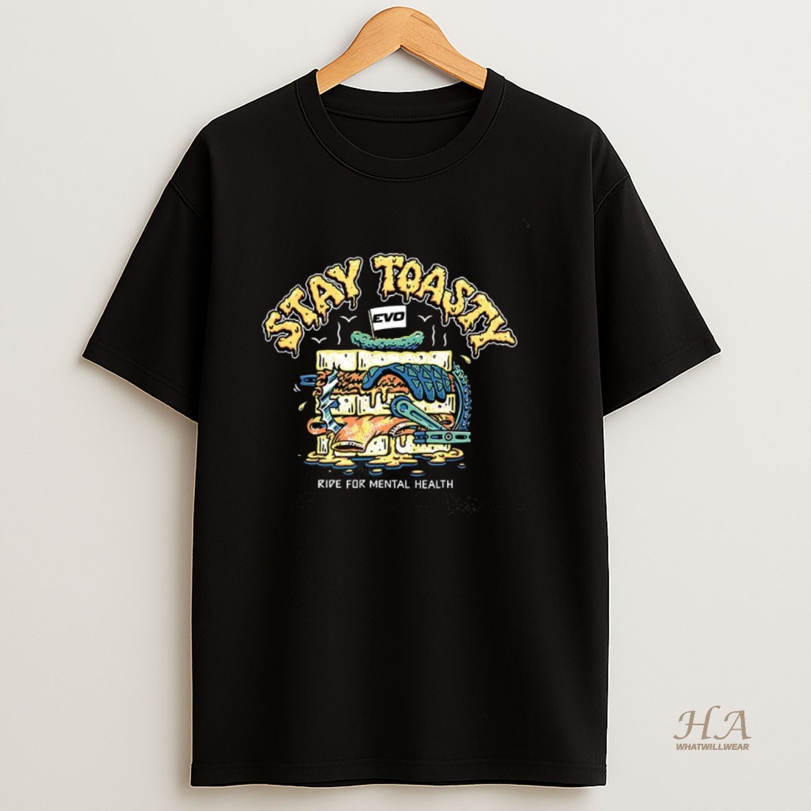 Official Sandwich Stay Toasty Ride For Mental Health Shirt