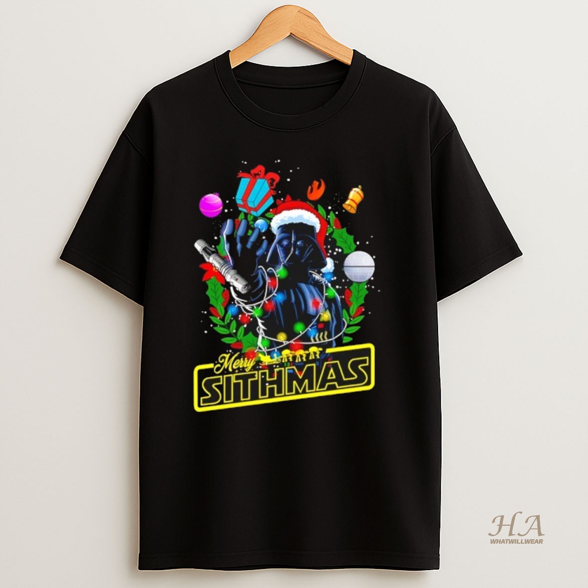Official Santa Vader Merry Sithmas T Shirt