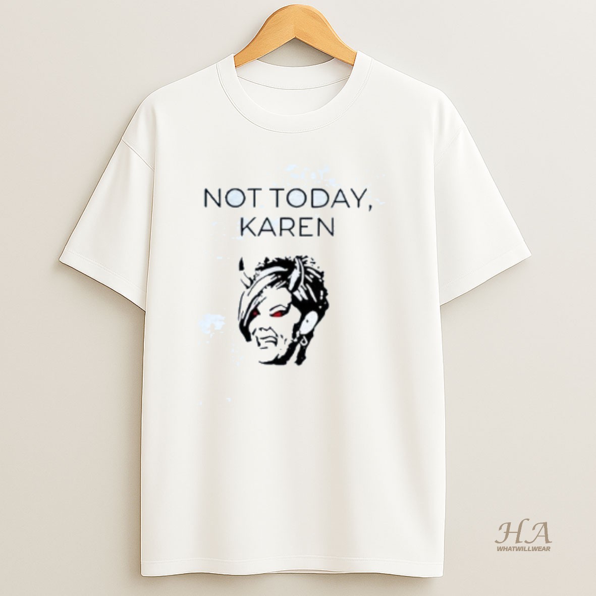 Official Satan Not Today Karen T Shirt