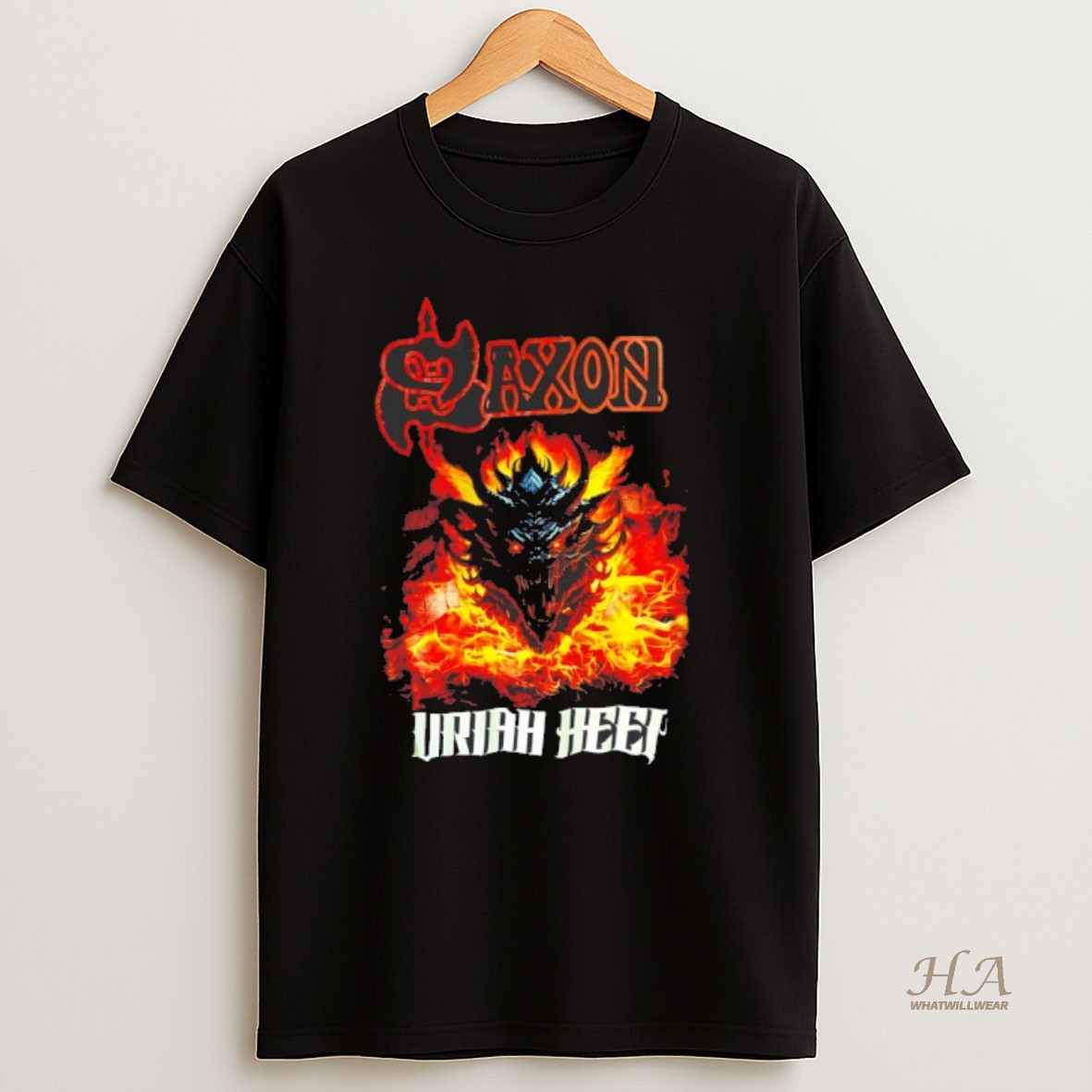 Official Saxon Uriah Heep Shirt