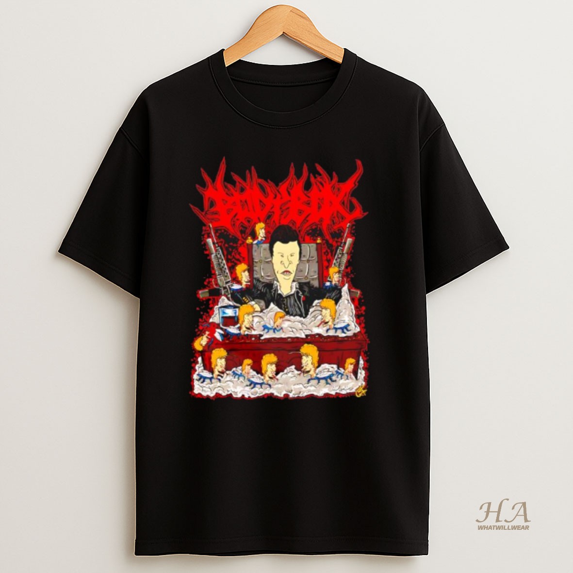 Official Scoreface Beavis And Butthead T Shirt