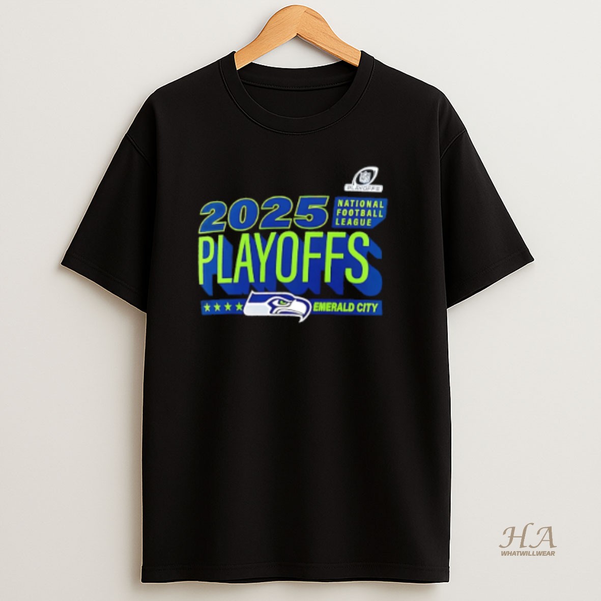 Official Seattle Seahawks 2025 Nfl Playoffs Ready T Shirt