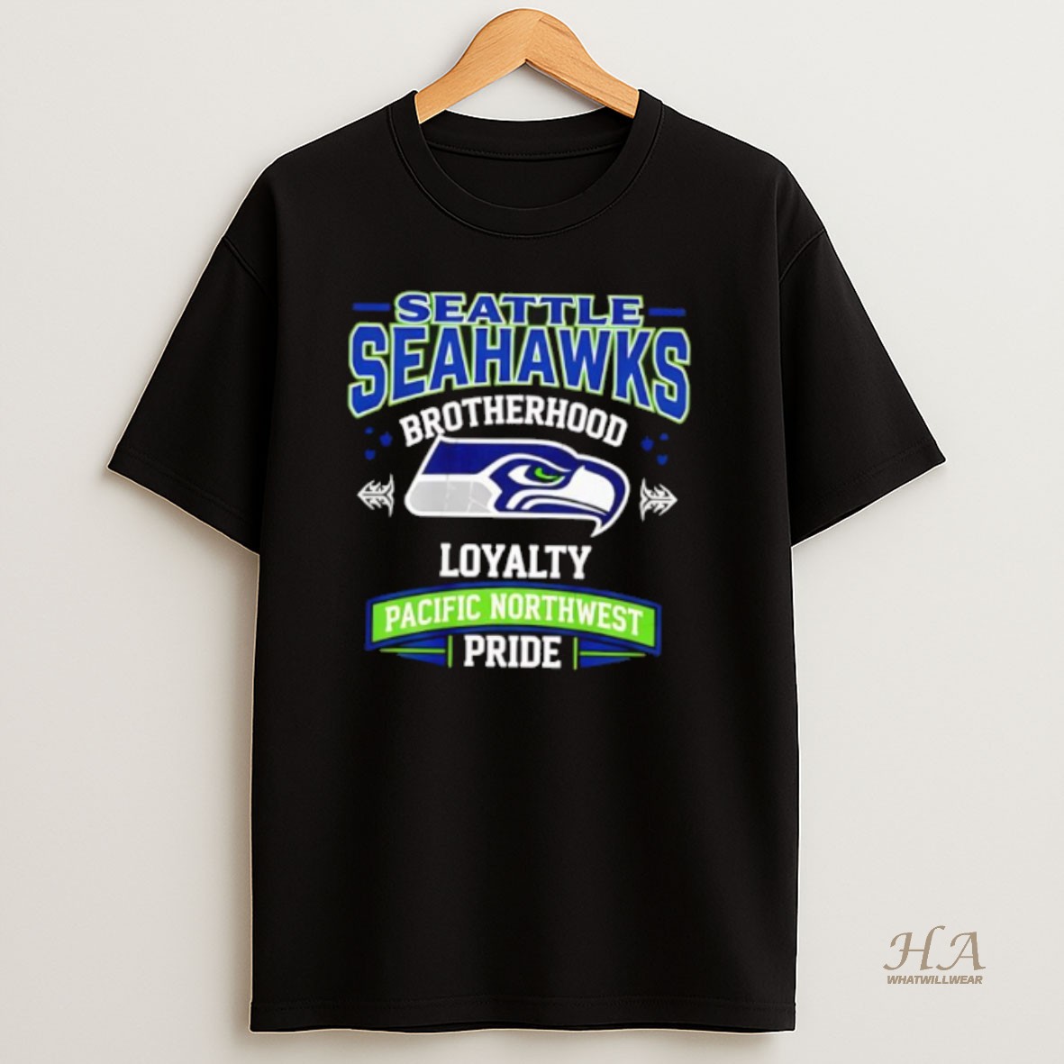 Official Seattle Seahawks Brotherhood Loyalty Pacific Northwest Pride T Shirt