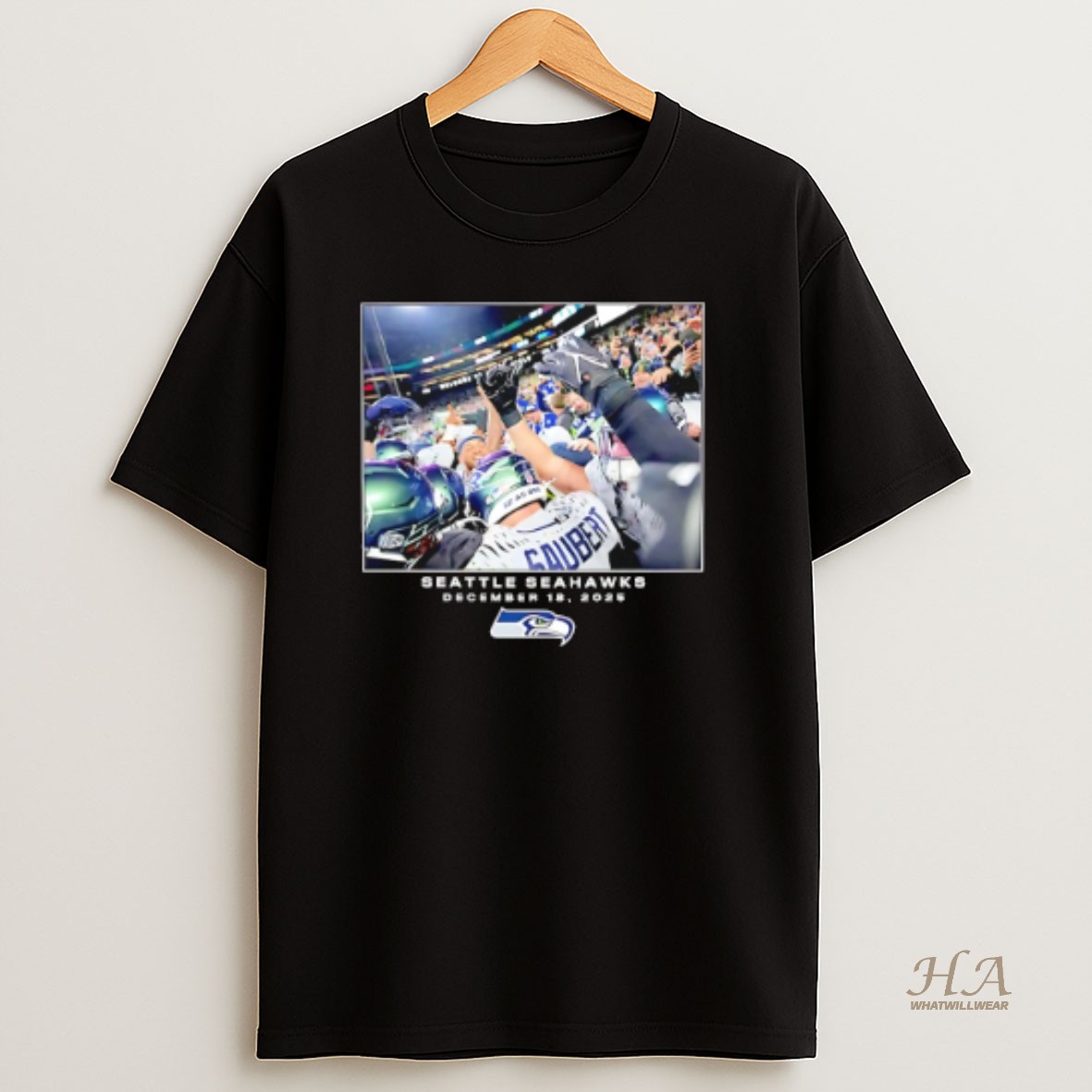 Official Seattle Seahawks Eric Saubert Nfl Flash Features Week 16 2025 T Shirt