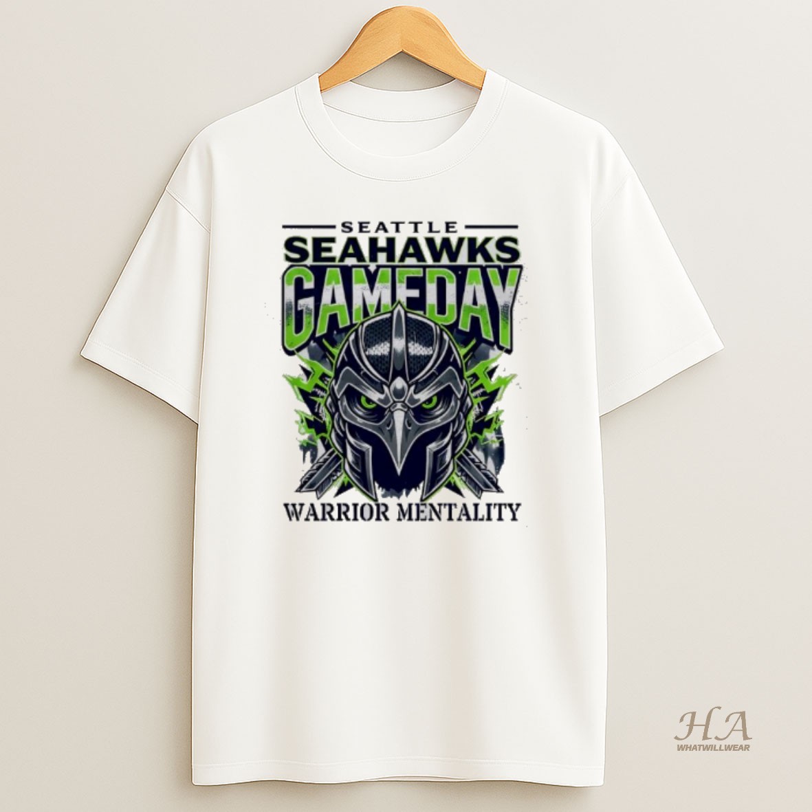 Official Seattle Seahawks Game Day Warrior Mentality Football T Shirt