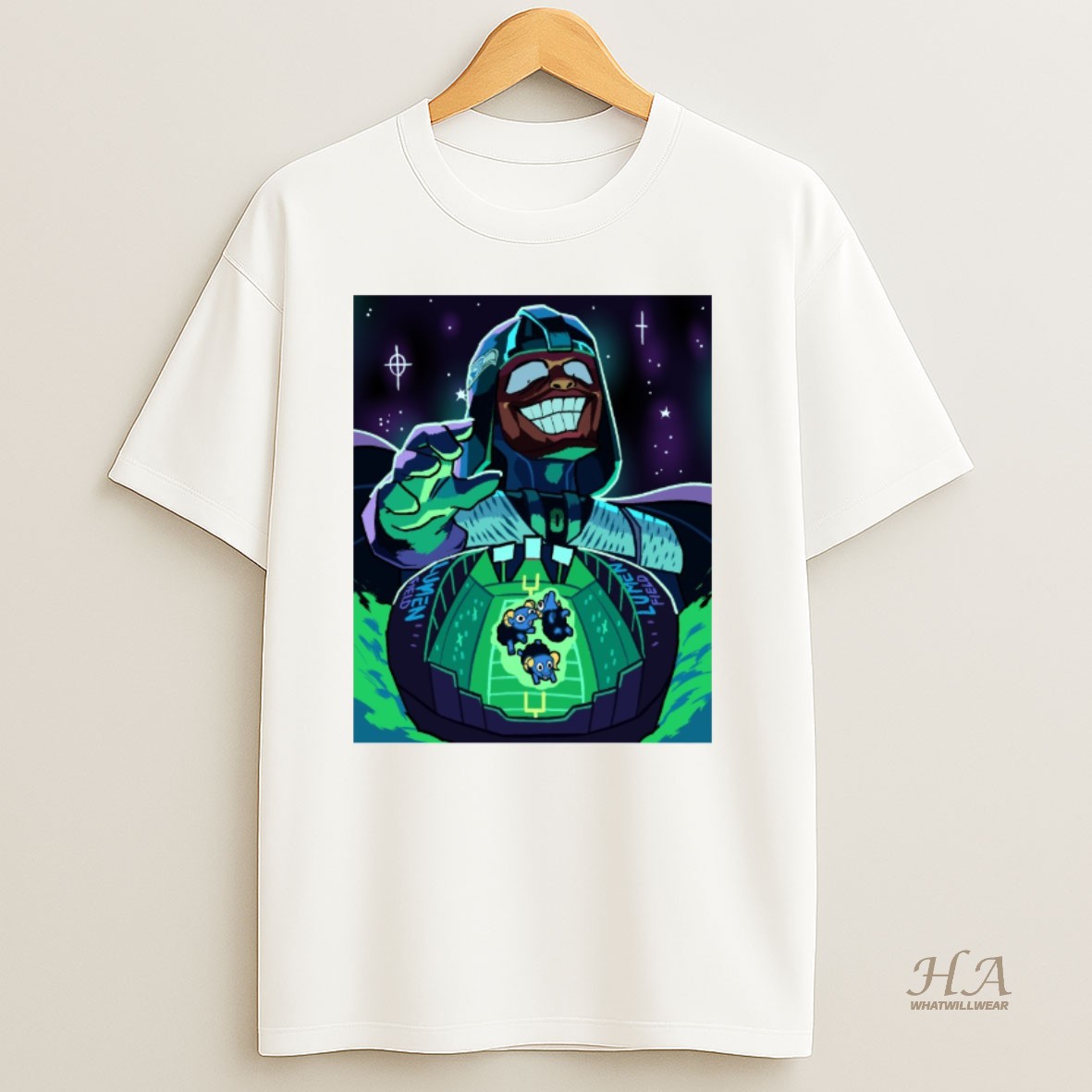 Official Seattle Seahawks Nfl At Lumen Field The Dark Side T Shirt