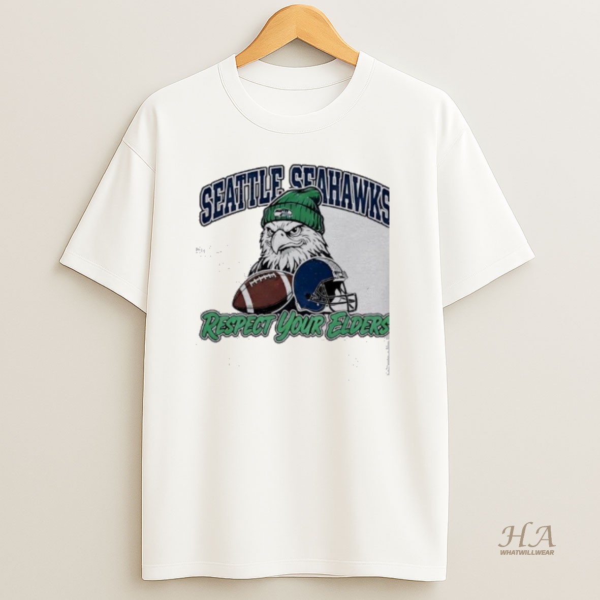 Official Seattle Seahawks Respect Your Elders T Shirt
