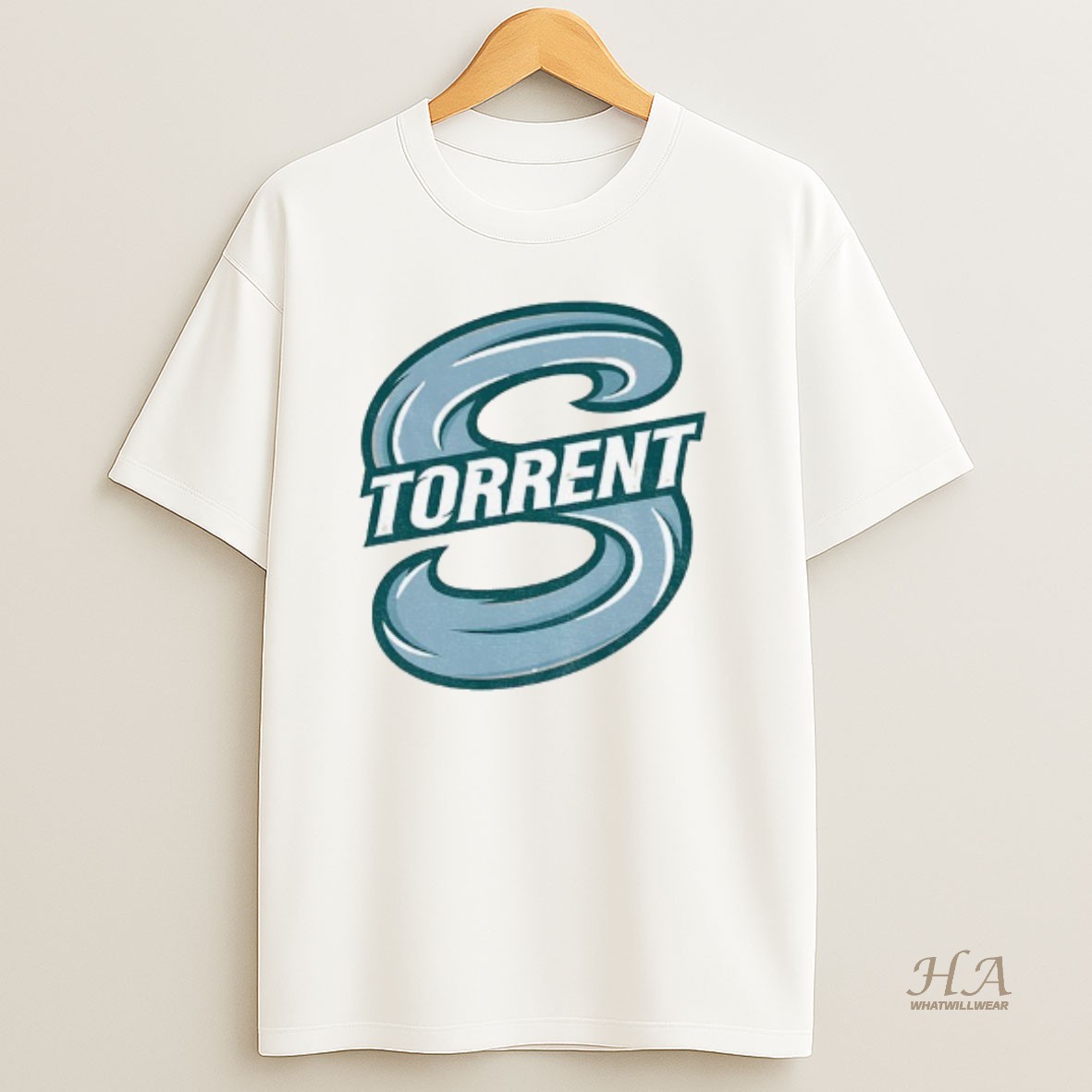 Official Seattle Torrent Seattle Inspired Hockey Logo T Shirt