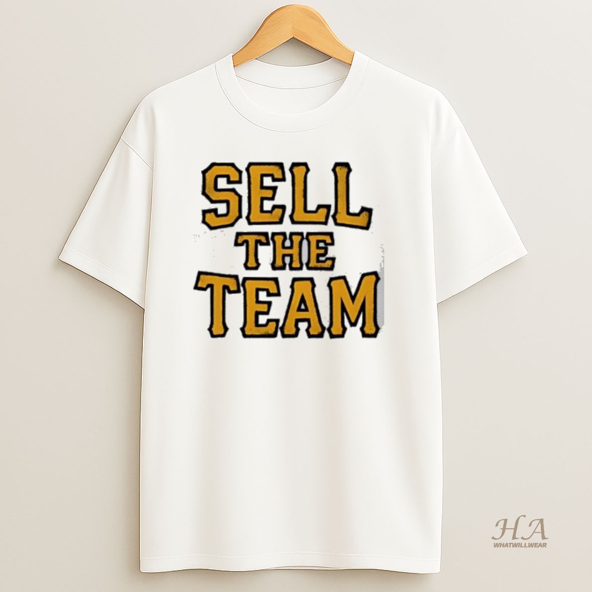 Official Sell The Team Simple T Shirt