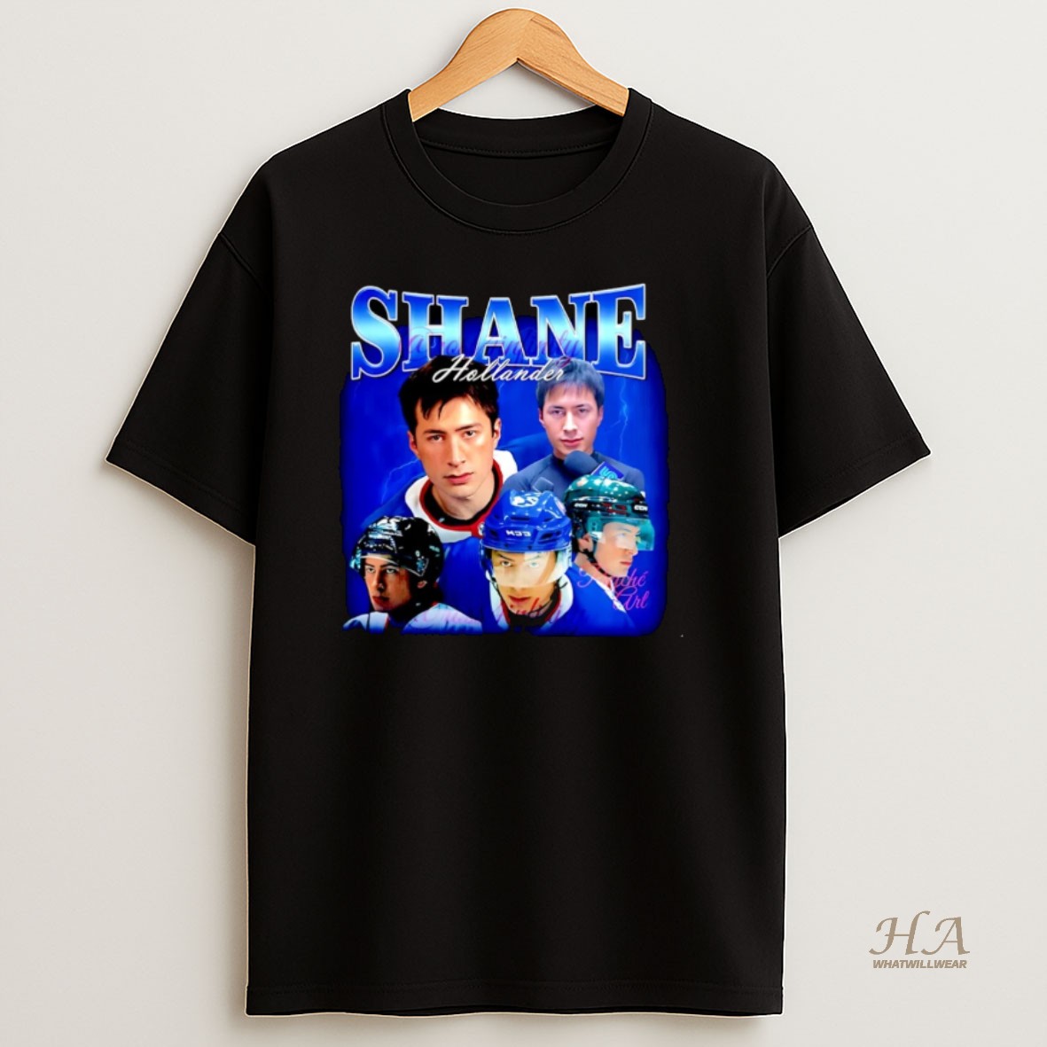 Official Shane Hollander Hockey Show Rap Graphic Christmas T Shirt