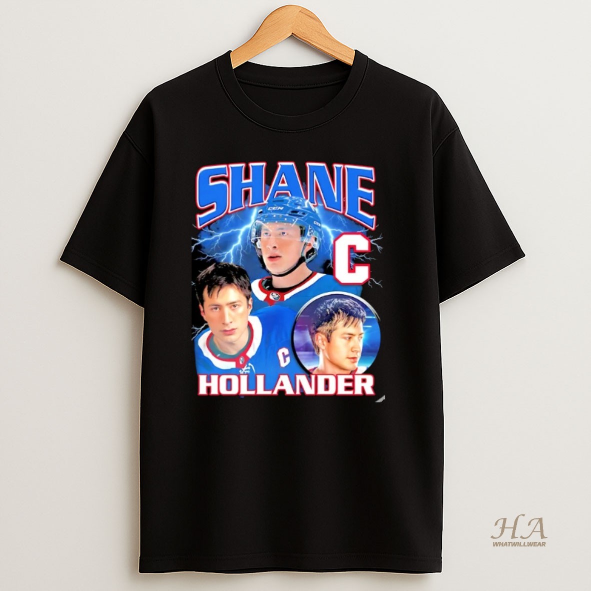Official Shane Hollander Shane Rival Hockey Show Rap Christmas T Shirt