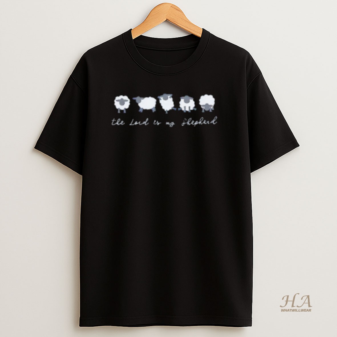 Official Sheep The Lord Is My Shepherd T Shirt