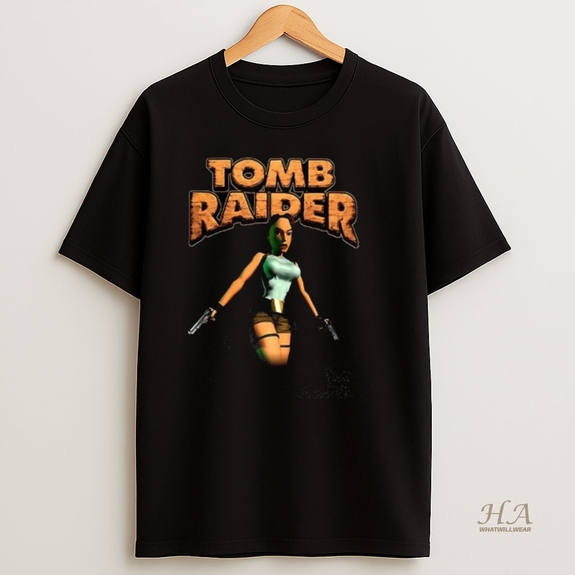 Official Shelley Blond Tomb Raider T Shirt