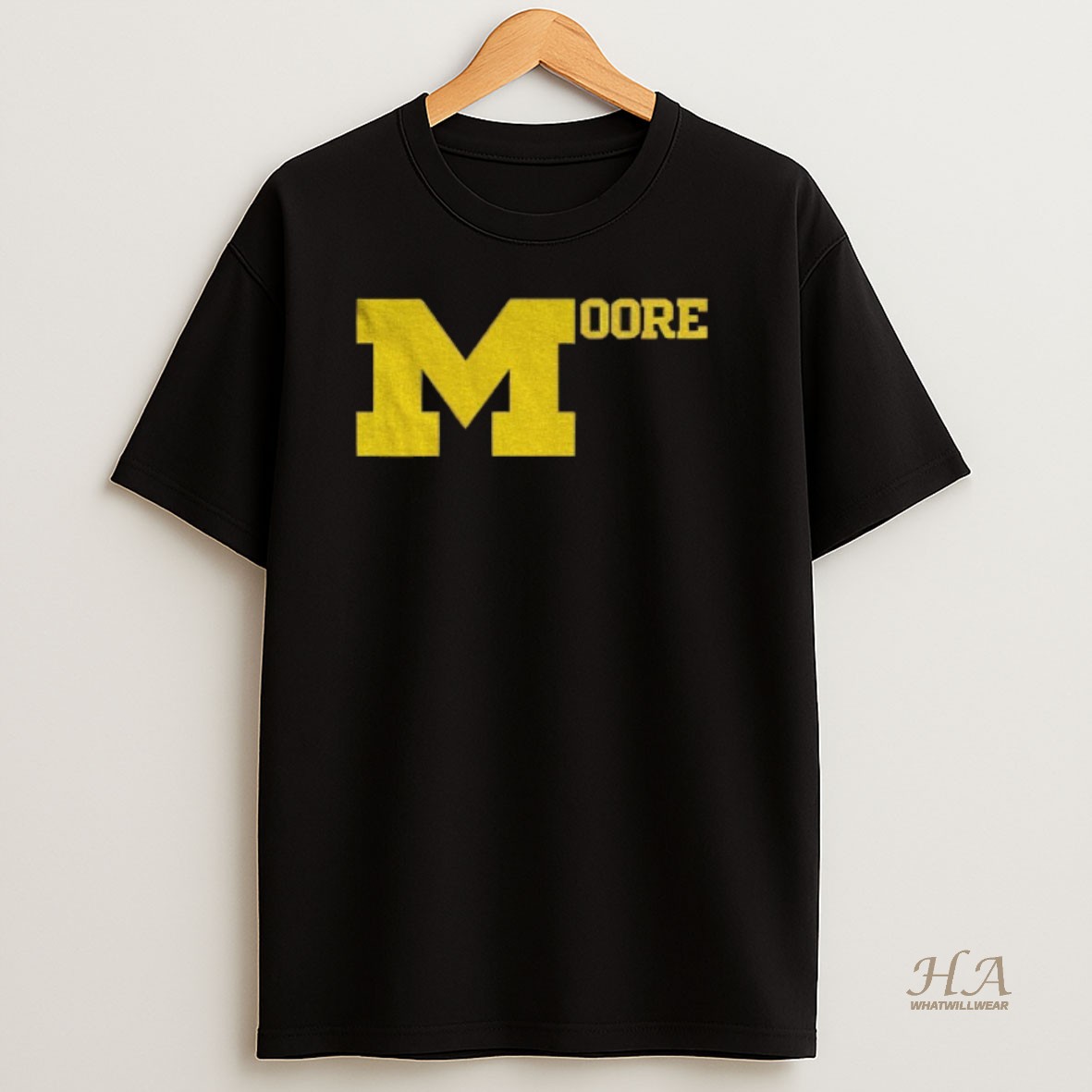 Official Sherrone Moore Coach Michigan Wolverines Football Nfl Logo Shirt