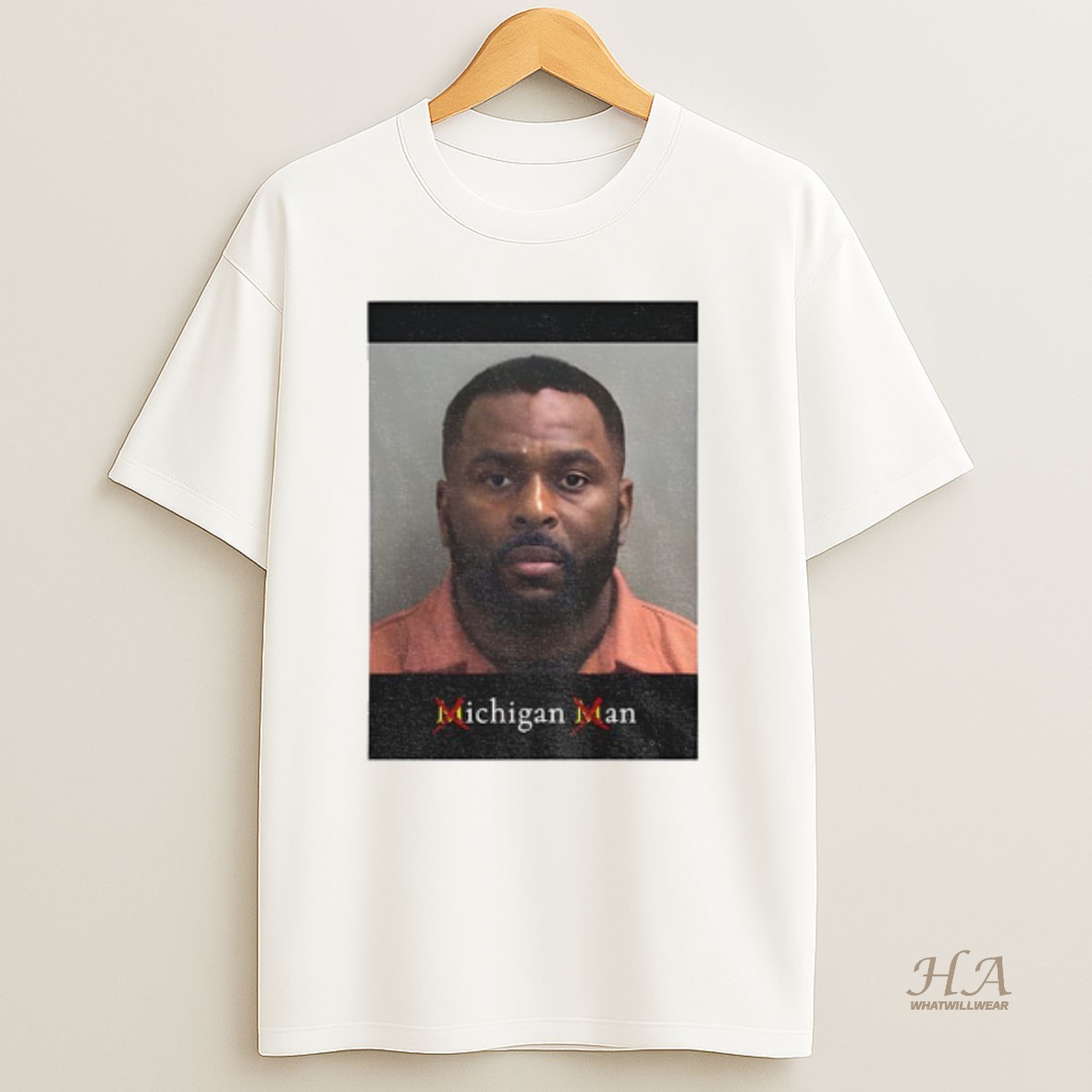 Official Sherrone Moore Mugshot Michigan Man Arrested Shirt