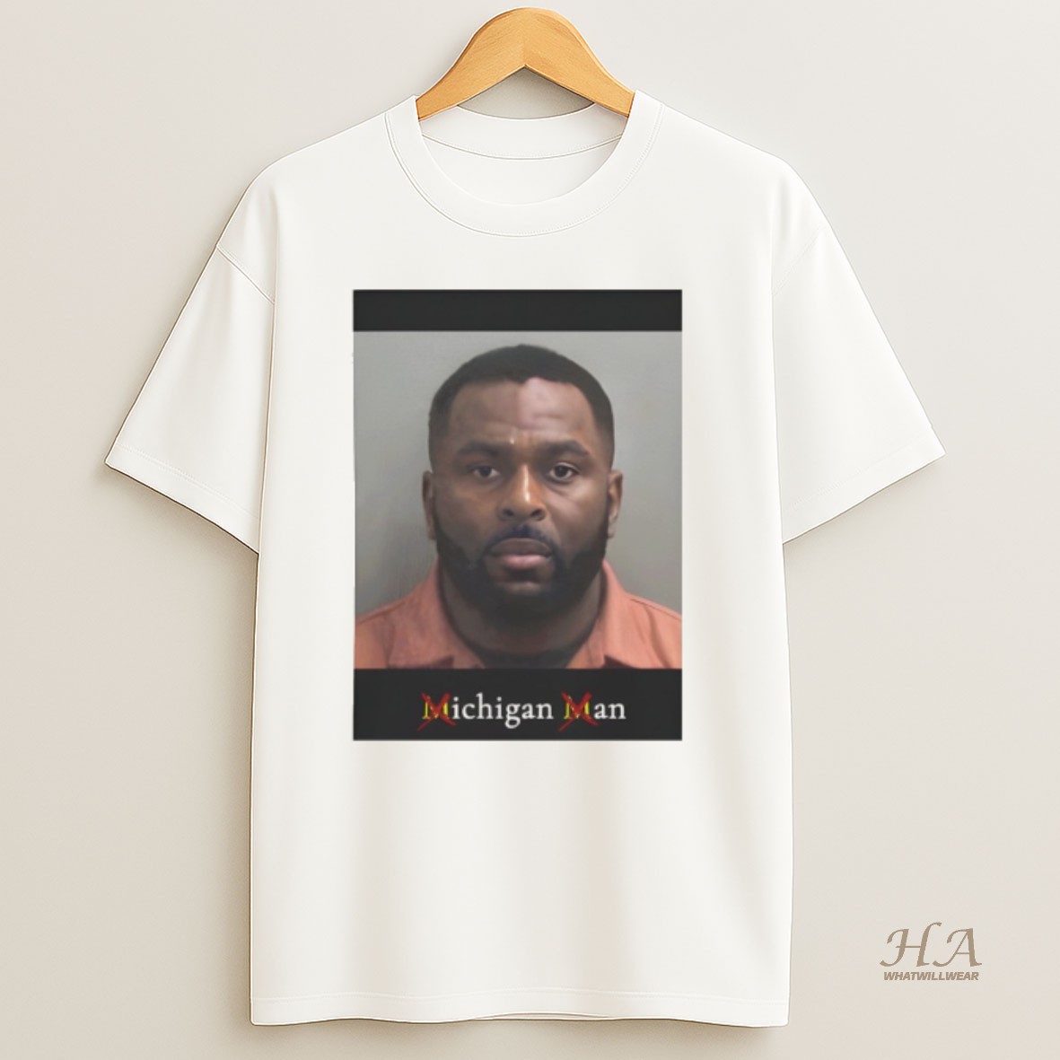 Official Sherrone Moore Mugshot Michigan Wolverines Coach Michigan Man Shirt