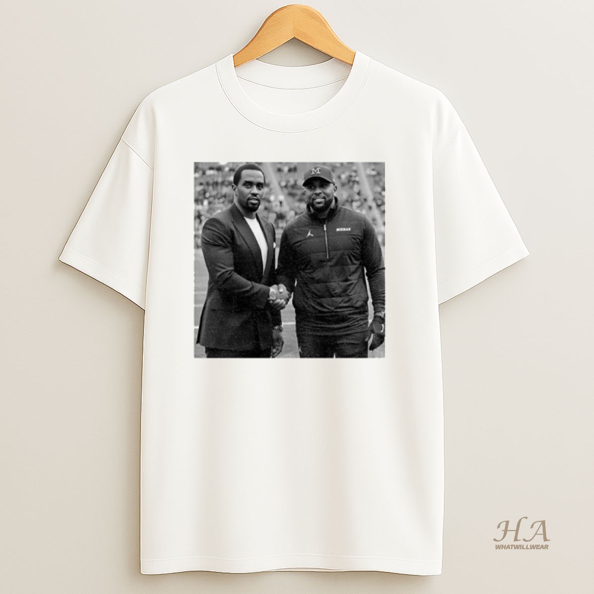 Official Sherrone Moore Vs Diddy Wolverine Meme Shirt