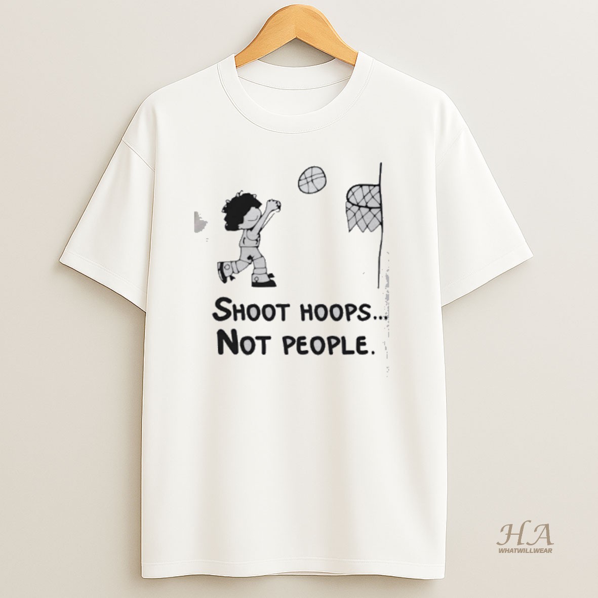 Official Shoot Hoops Not People Baseball Player T Shirt
