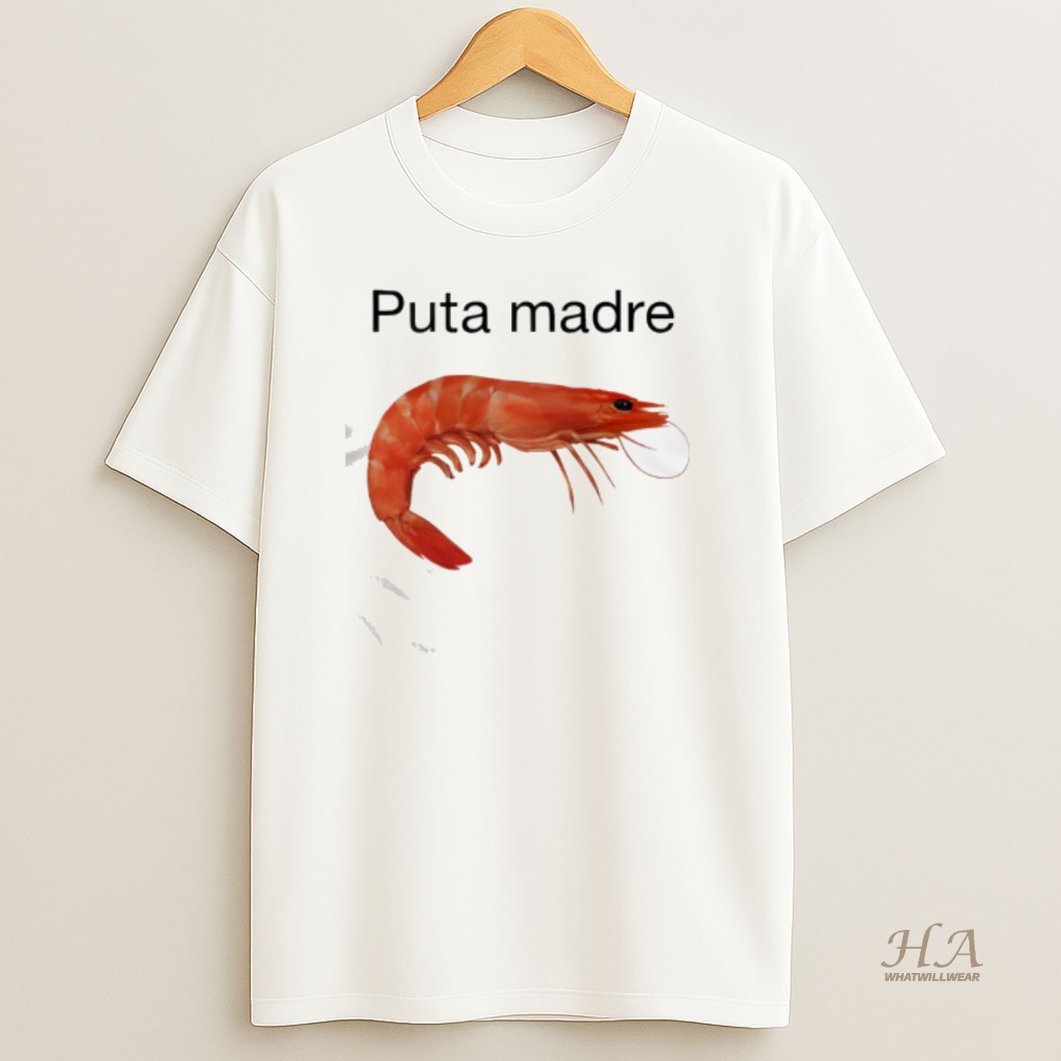 Official Shrimp Puta Madre T Shirt
