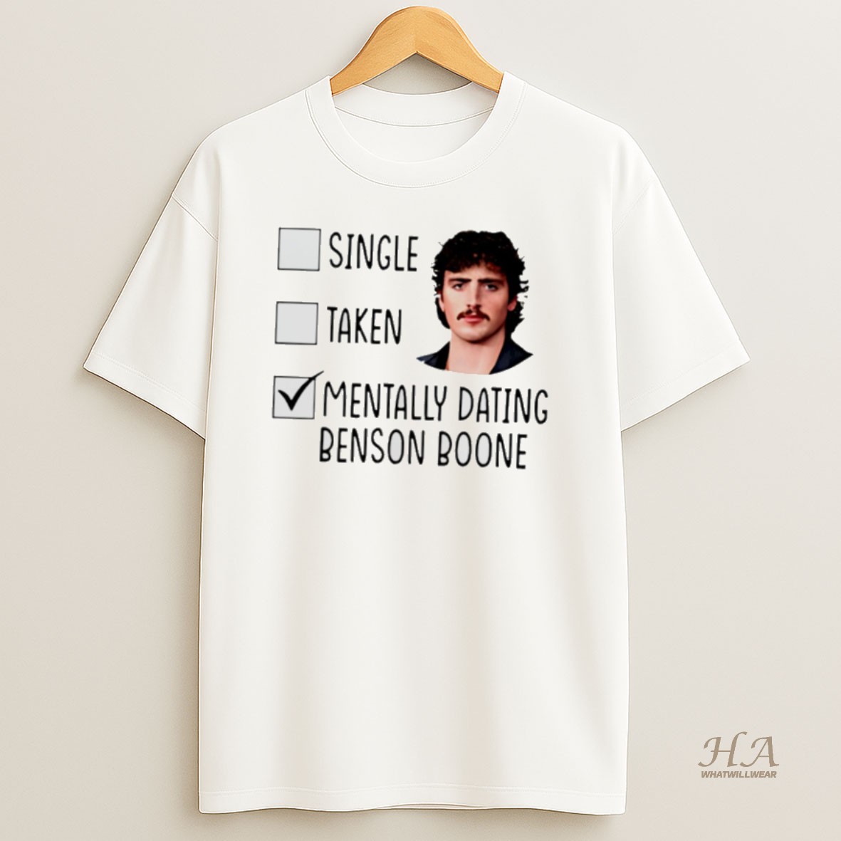Official Single Taken Mentally Dating Benson Boone Shirt