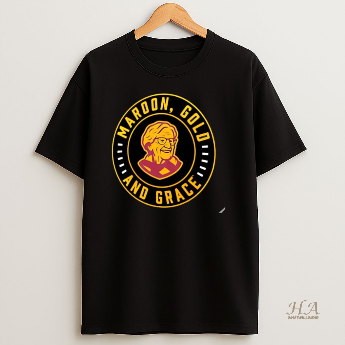 Official Sister Jean Loyola Chicago Ramblers Maroon Gold And Grace Christmas T Shirt