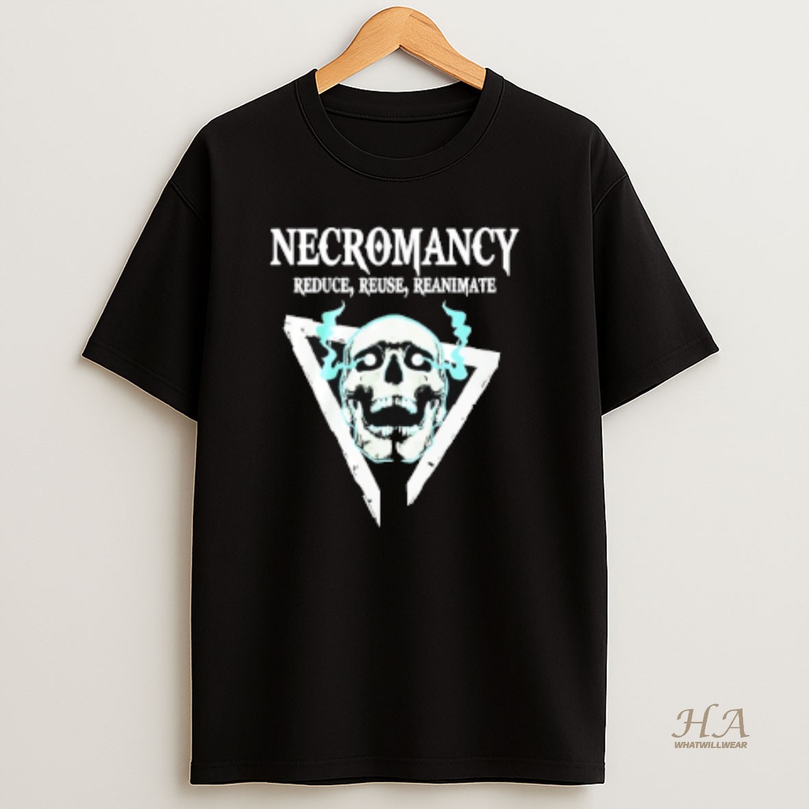 Official Skull Necromancy Reduce Reuse Reanimate T Shirt