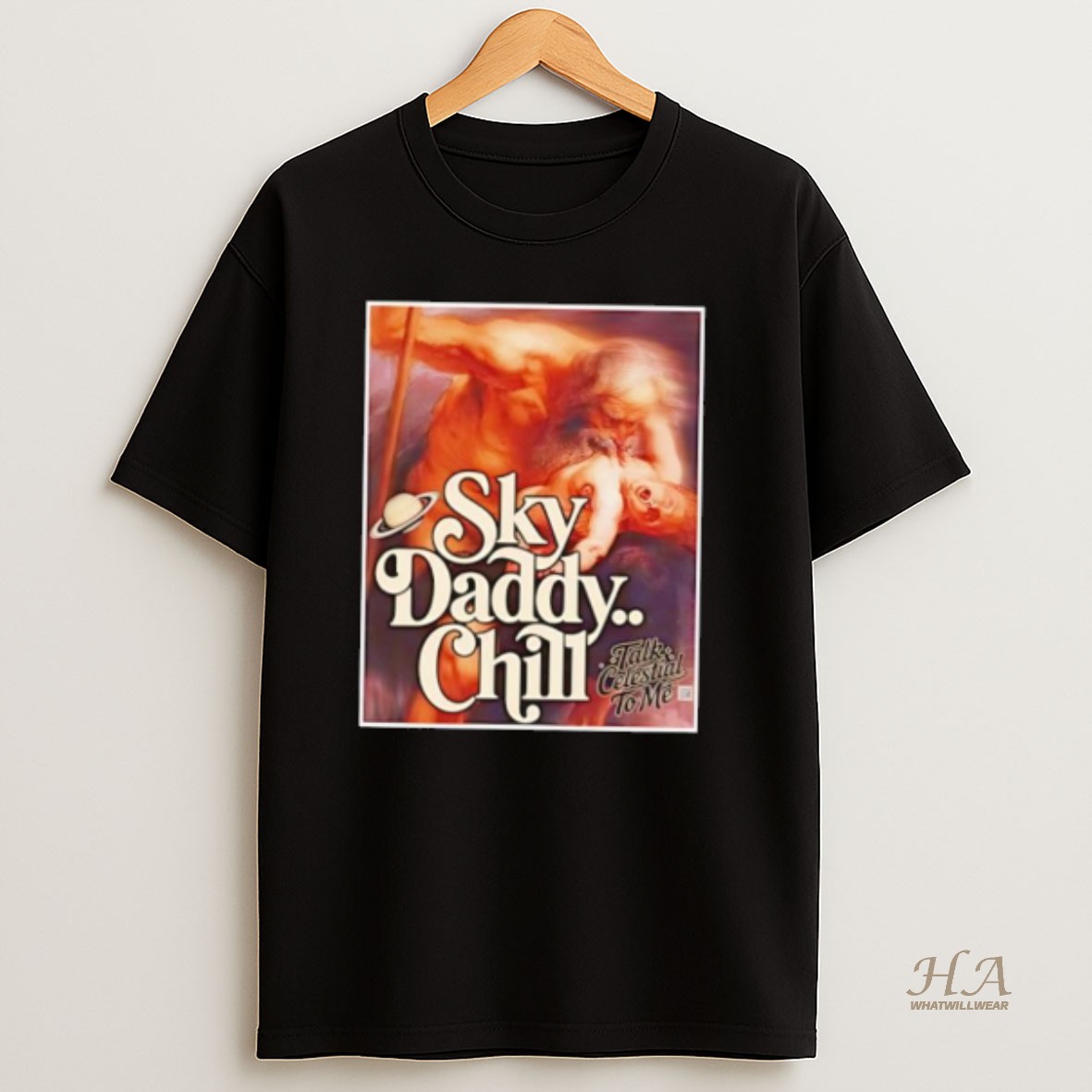Official Sky Daddy Chill Talk Celestial To Me T Shirt