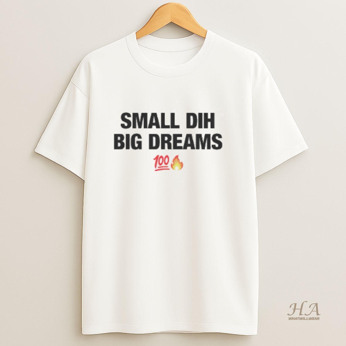 Official Small Dih Big Dreams T Shirt
