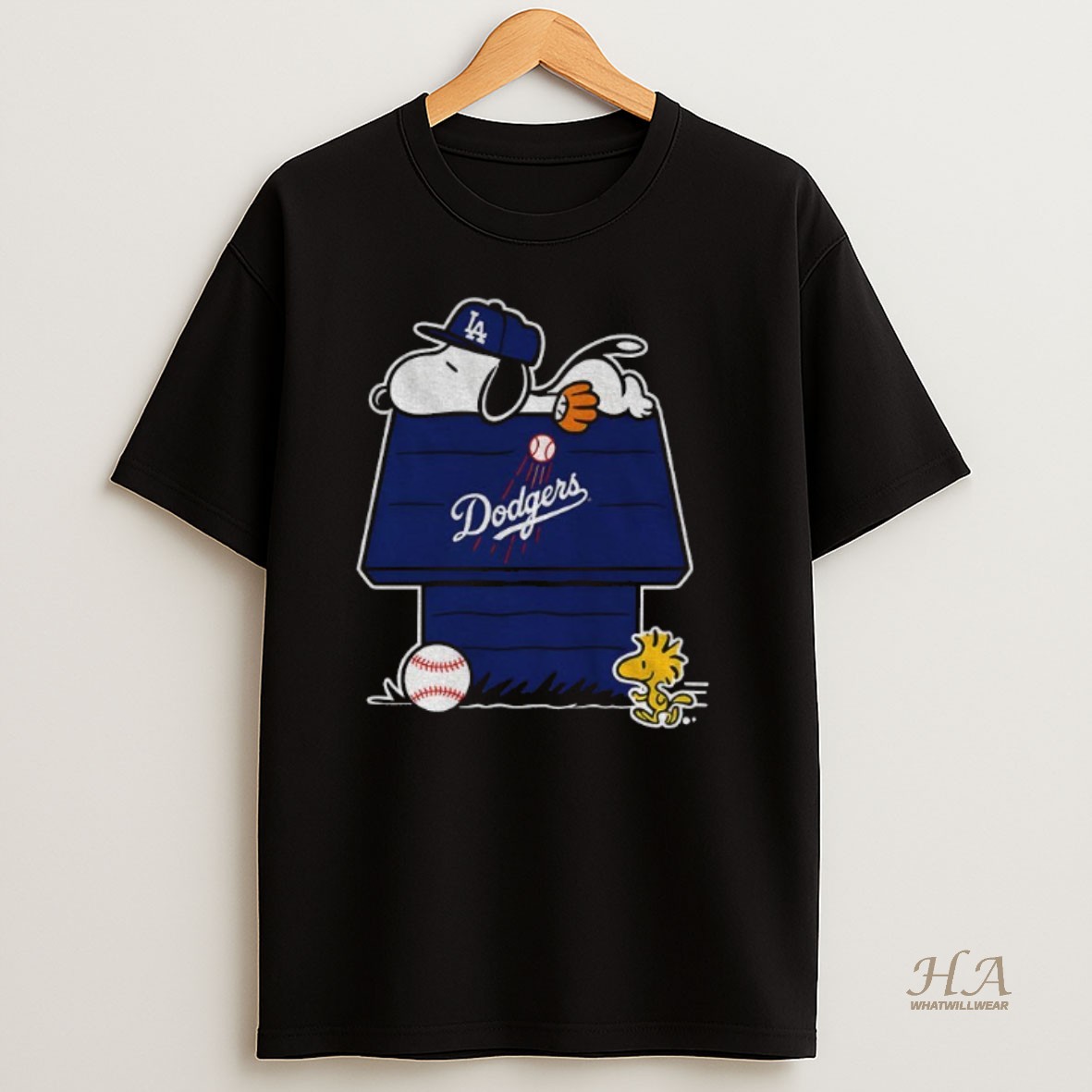 Official Snoopy And Woodstock Los Angeles Dodgers Mlb Baseball Shirt